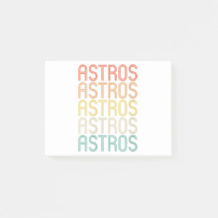 Womens Astros Post-it Notes