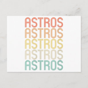 Womens Astros Postcard