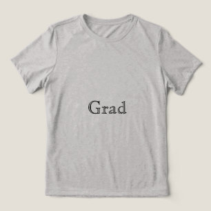 Women's Athletic Grey Grad Tri-Blend Shirt