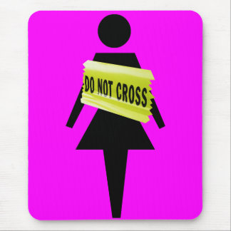 Women's attitude just for women mouse pad