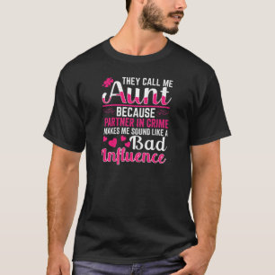 Womens Aunt Auntie Cool Aunt Call Me Aunt T-Shirt