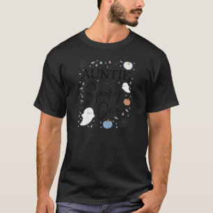 Womens Auntie Of The Spooky One First Birthday Boy T-Shirt