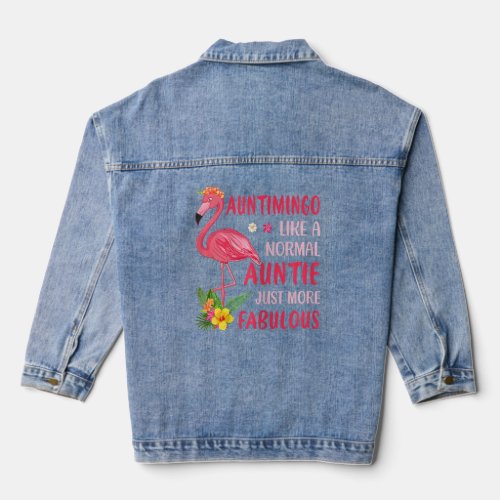Womens Auntimingo Like A Normal Aunt Just More Fab Denim Jacket