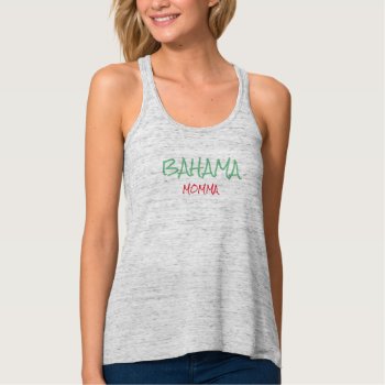 Women's "bahama Mama" Flowy Racerback Tank Top by CKGIFTS at Zazzle