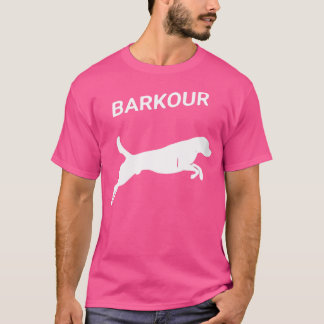 Womens Barkour Dog Shirt - Funny Pun Parkour Dog T