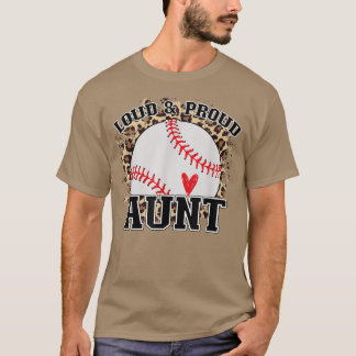 Womens Baseball Grandma aunt Mama Matching Basebal T-Shirt