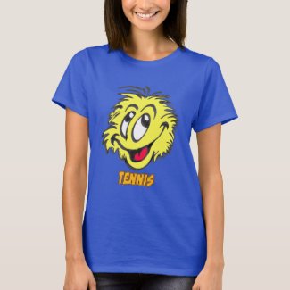 Women's Basic BLUE Tennis T-Shirt