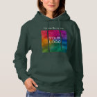 Women's Basic Hoodie Employee Staff Company Logo