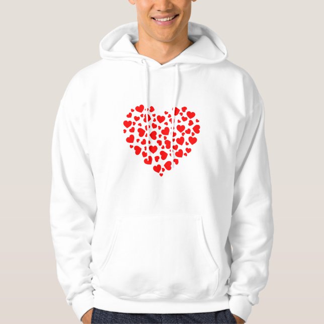 Women's Basic Hoodie Valentine's Day (Front)