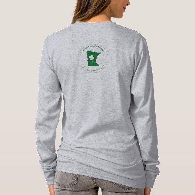 Women's Basic Long Sleeve T-shirt (Back)