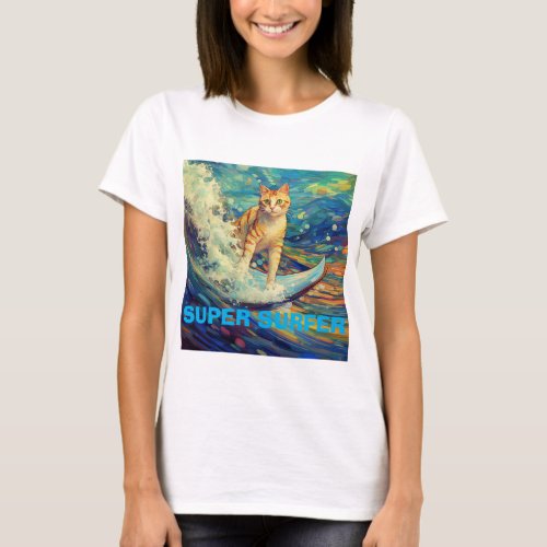 Womens Basic SUPER SURFER T_Shirt