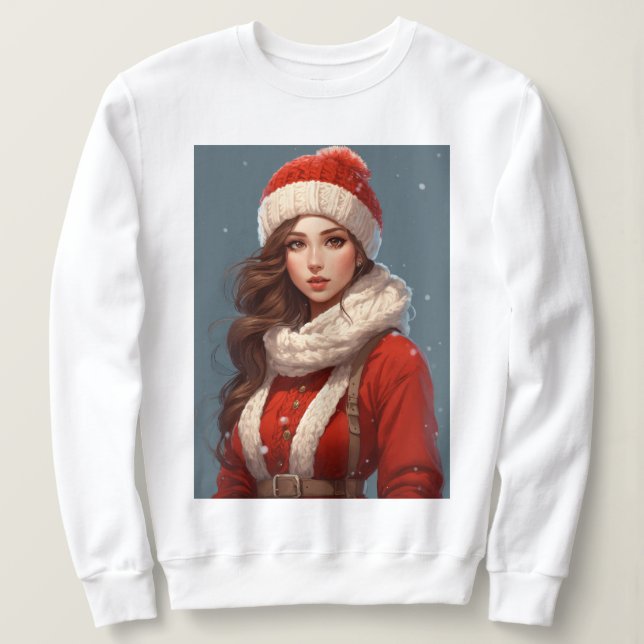 WOMEN'S BASIC SWEAT T-SHIRT OF NEW DESIGN  SWEATSHIRT (Design Front)