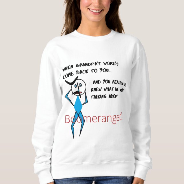 Women's Basic Sweatshirt Boomeranged (Front)