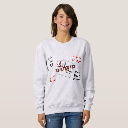 Womens Basic Sweatshirt _ Euchre