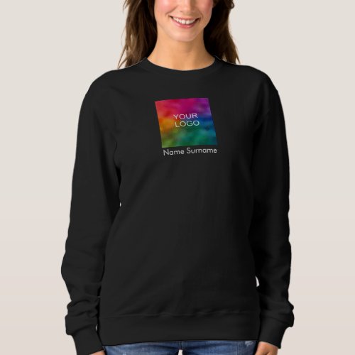 Womens Basic Sweatshirts Promotional Template