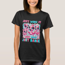 Womens Basic T-Shirt Kawaii Flamingo Fashion!
