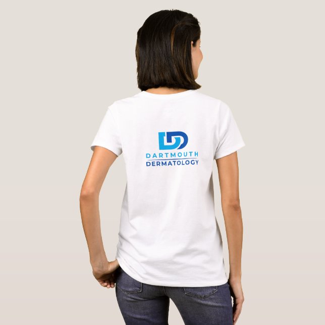 Women's Basic T-Shirt Small Logo (Back Full)