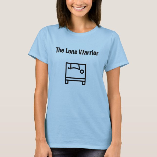Women's Basic T-Shirt | The Lone Warrior (Front)