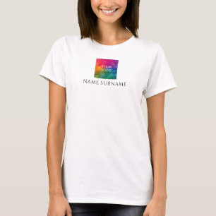 Women's Basic T-Shirts Your Company Logo Here