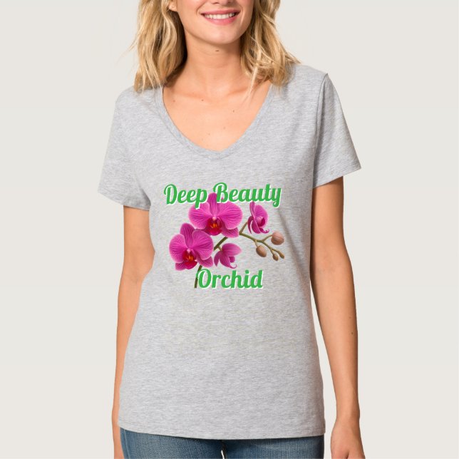 Women's Basic V-Neck T-Shirt (Front)