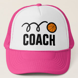 Women's basketball coach hat / cap