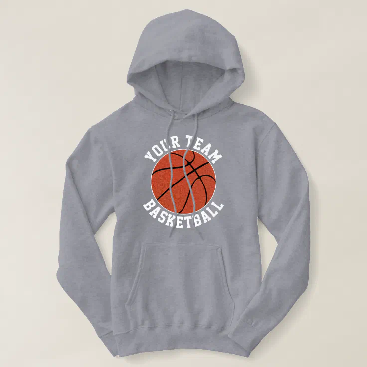 Kleding Dameskleding Hoodies & Sweatshirts Hoodies Basketball Hoodie Custom Basketball Sweater Custom embroidery Personalized Girls Basketball Basketball Gifts|  Basketball embroidery 