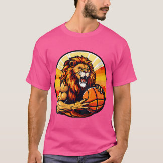 Womens Basketball Lion T-Shirt