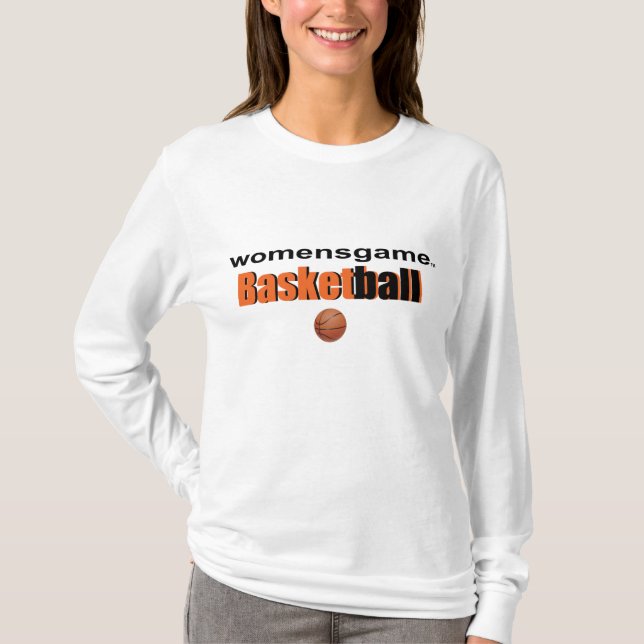 Womens Basketball sport tee (Front)
