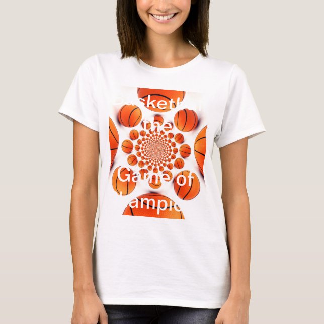 Women's Basketball Tee Bella Canvas (Front)