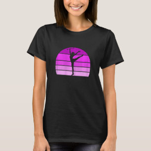 Womens Baton Twirling Vintage Baton Twirler T-Shirt