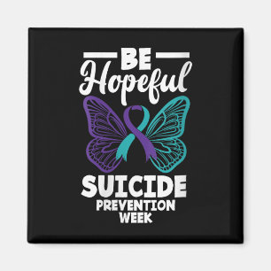 Womens Be Hopeful Suicide Prevention Week Suicide  Magnet