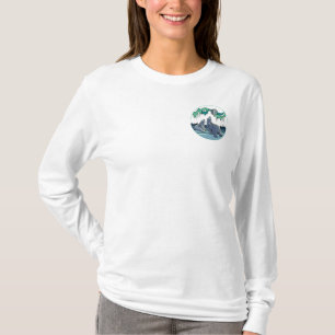 Women's Bear Art Shirt  Polar Bear Ladies Shirts