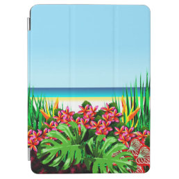 Women&#39;s Beautiful Bright Tropical Paradise Rainbow iPad Air Cover