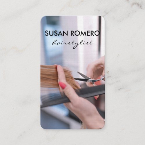 Womens Beauty | Hair Salon Appointment Card