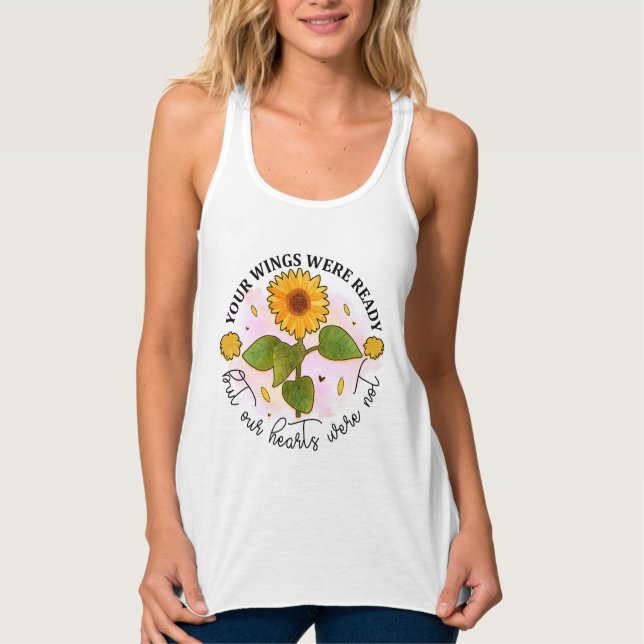 Women's Bella+Canvas Flowy Racerback Tank Top (Front)