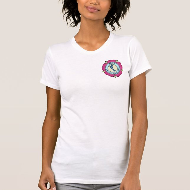 Women's Bella+Canvas Slim Fit T-Shirt JLA logo HS (Front)