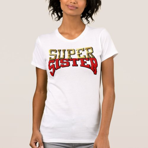 Womens Bella Canvas Tee _ SUPER SISTER