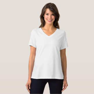 Women's Bella+Canvas Relaxed Fit V-Neck T-Shirt