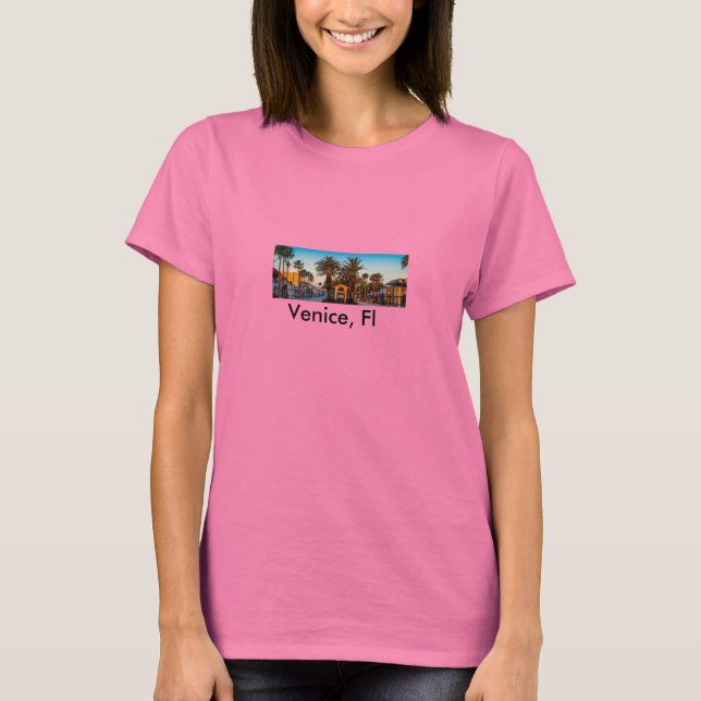 Women's Bella Ringer T-Shirt, White/Black T-Shirt (Front)