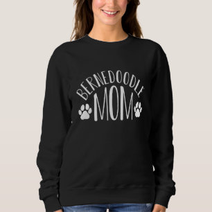 Women's Bernedoodle Mom Bernese Mountain Poo Dog Sweatshirt