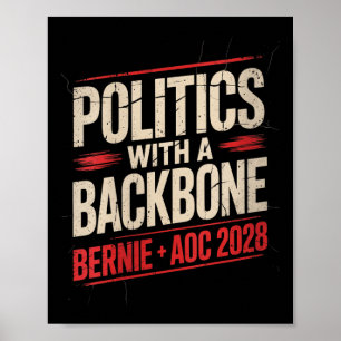 Womens Bernie Sanders And Aoc 2028 For President C Poster