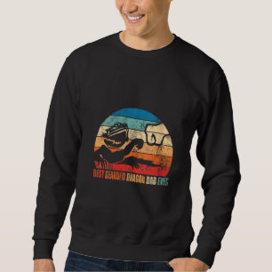Womens Best Bearded Dragon Dad Ever Fist Bump Men  Sweatshirt