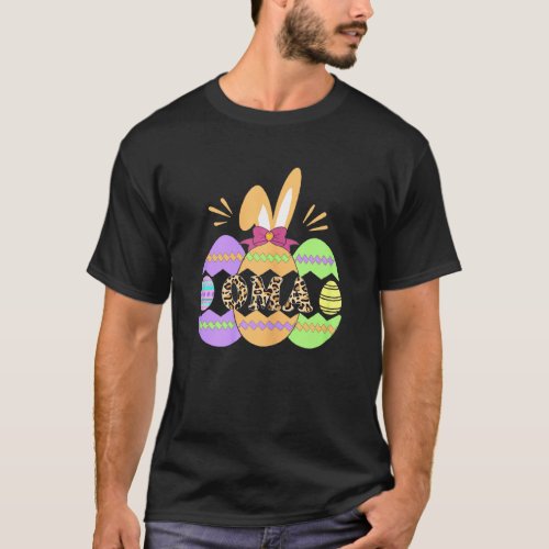 Womens Best Bunny Oma Ever First Mom Now Oma Promo T_Shirt