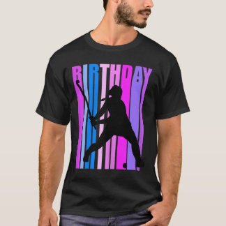 Womens Birthday Field Hockey Player Sports Girls T T-Shirt