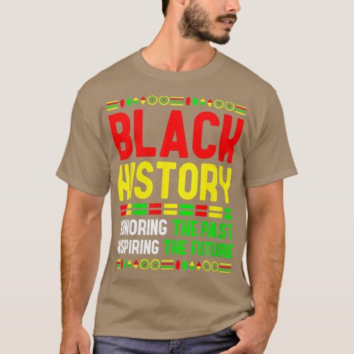 Womens Black History Pride BHM African Heritage Af T_Shirt