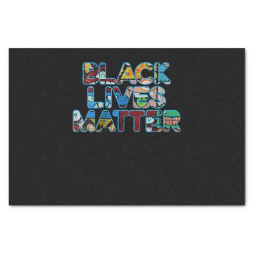 Womens Black Lives Matter Graffiti Equality Empowe Tissue Paper