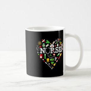 Womens Black Nurse Rn Cna Nicu Afro Africa Queen J Coffee Mug