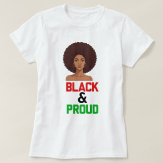 Women's Black & Proud T-Shirt