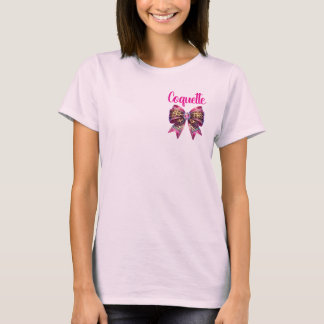 Women's blouses with cute bow design T-Shirt