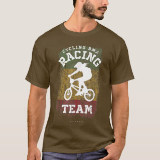 Womens BMX Bike Guinea Flag Biking Cycling Racing  T-Shirt